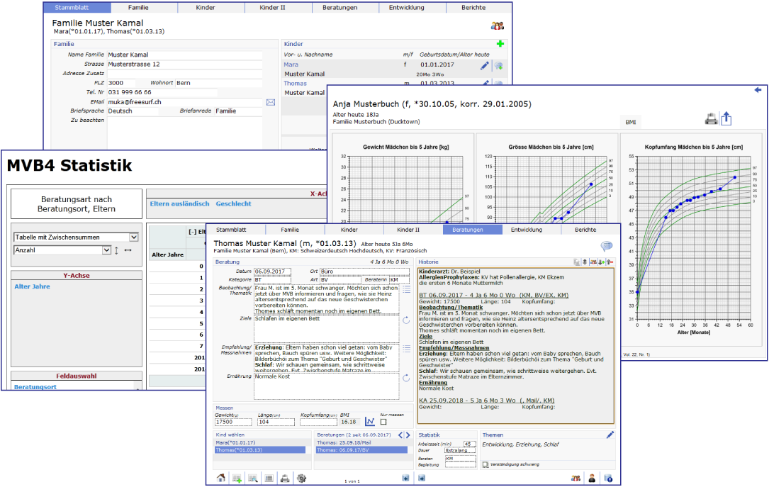 Programmfenster von MVB4
